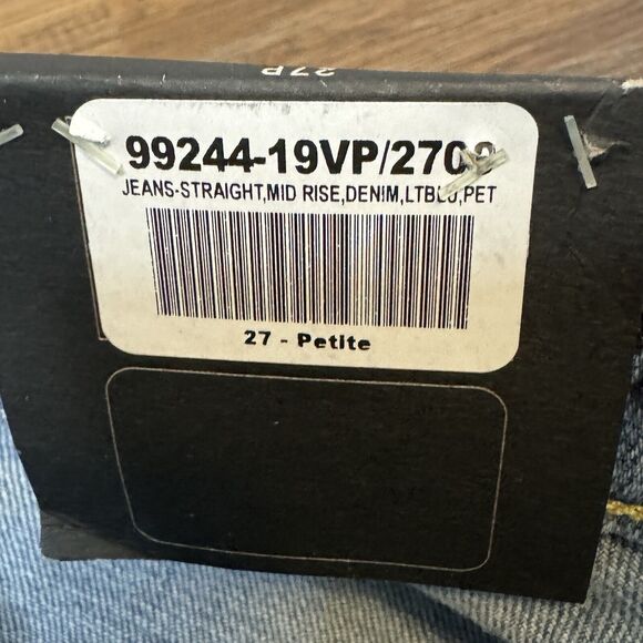 Harley Davidson Jeans 27 P (Irregular - See Pics) Mid Rise Straight HD Denim - Picture 10 of 14